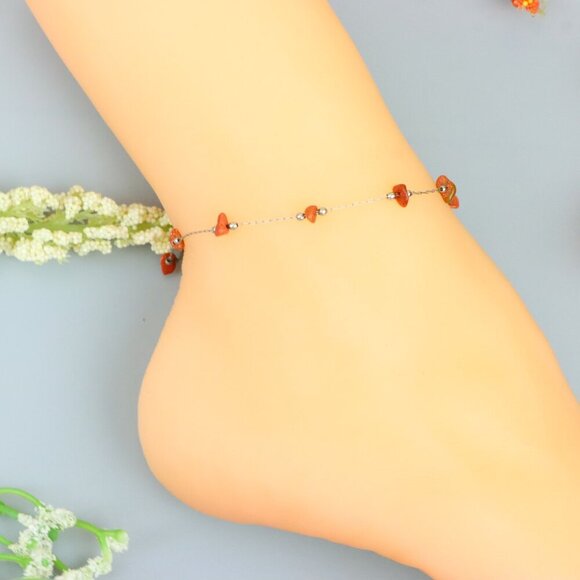 Handmade Anklet – A Stylish Choice for Women, Thoughtful Gift Idea, EVCH1127 - Picture 2 of 8